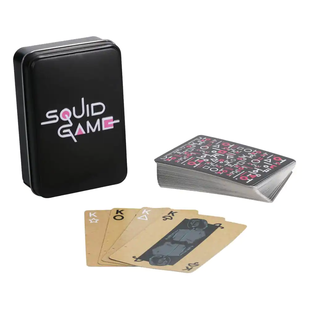 Squid Game Hracie karty produktová fotografia