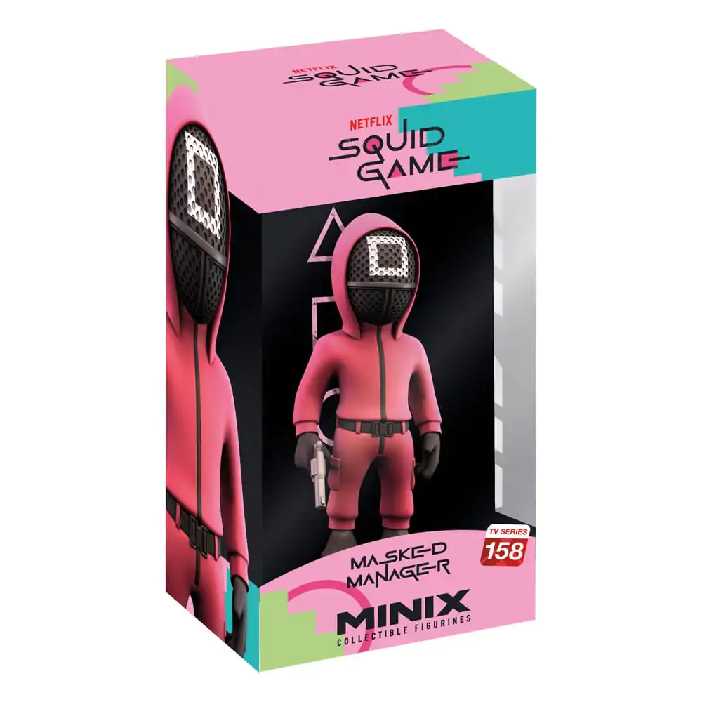 Squid Game Minix figúrka Masked Square Guard 12 cm produktová fotografia