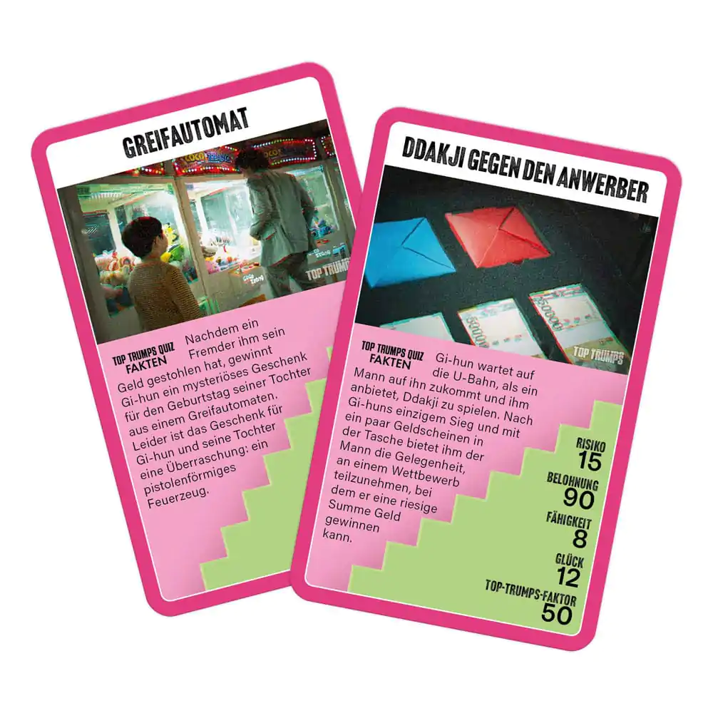 Squid Game Kartová hra Top Trumps Collectables German Version produktová fotografia