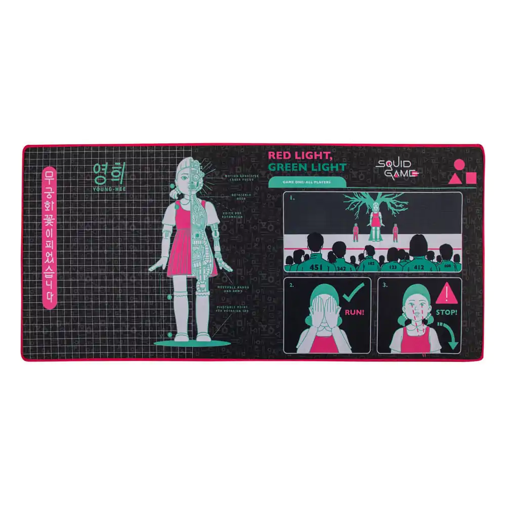 Squid Game Podložka na stôl Young-Hee Blue Print produktová fotografia