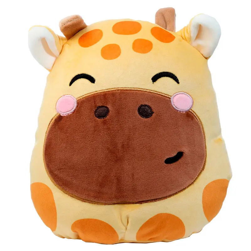 Squidglys Adoramals Raffi Giraffe plyšový vankúš produktová fotografia