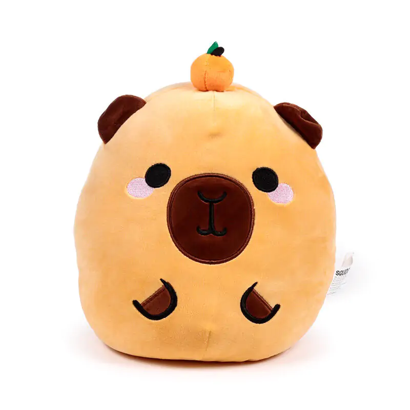 Squidglys Capybara Duke Plyšový vankúš produktová fotografia