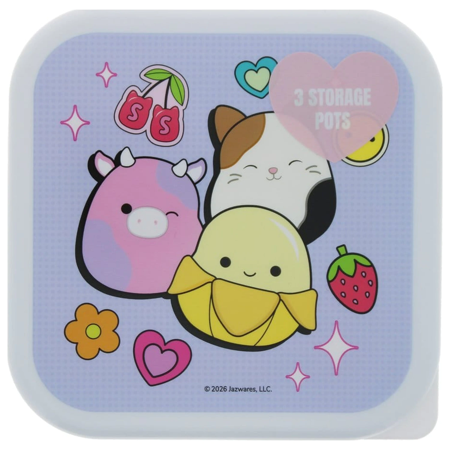 Squishmallows boxy na občerstvenie, 3-balenie produktová fotografia