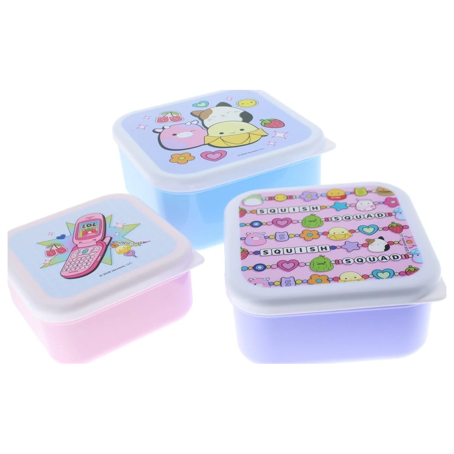 Squishmallows boxy na občerstvenie, 3-balenie produktová fotografia