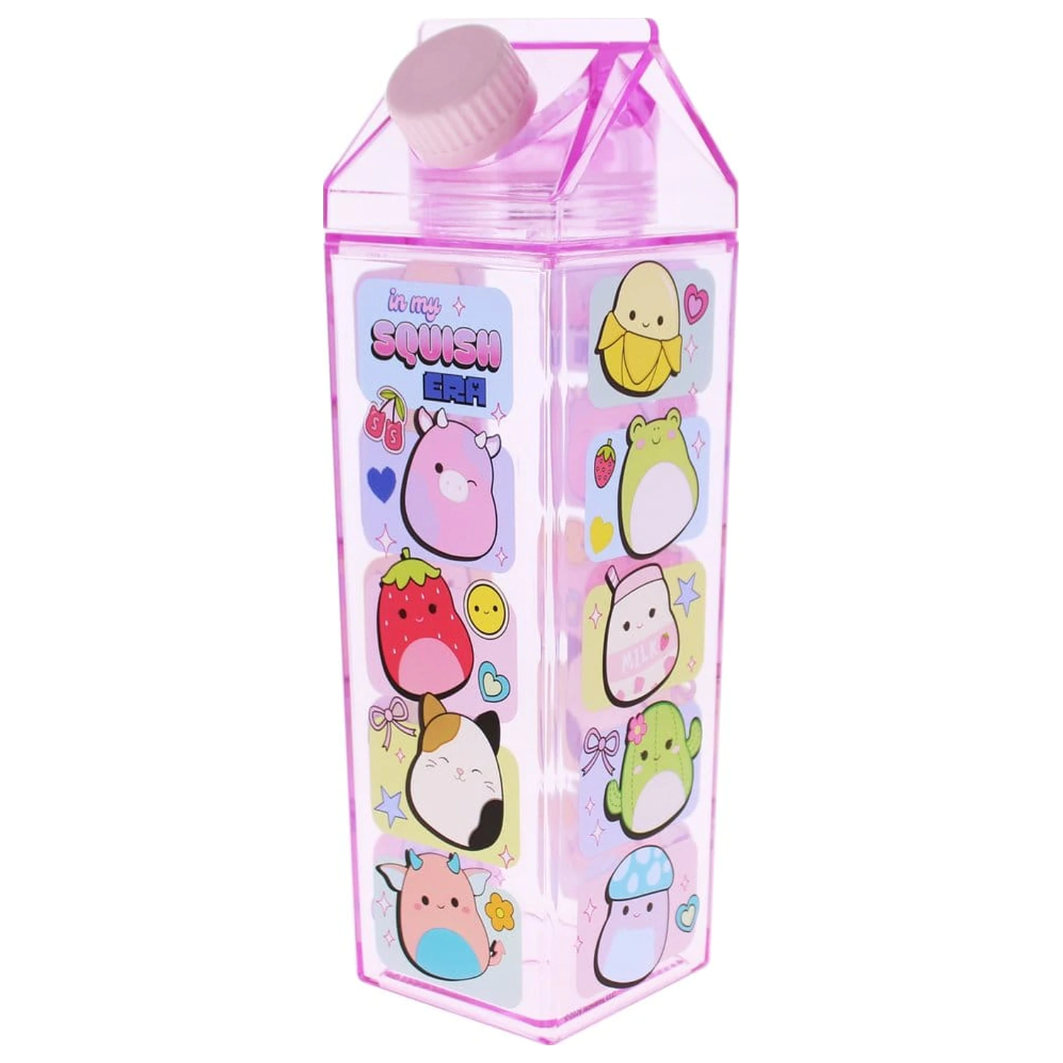Squishmallows fľaša na vodu s preklápacím vrchnákom In My Squish Era produktová fotografia