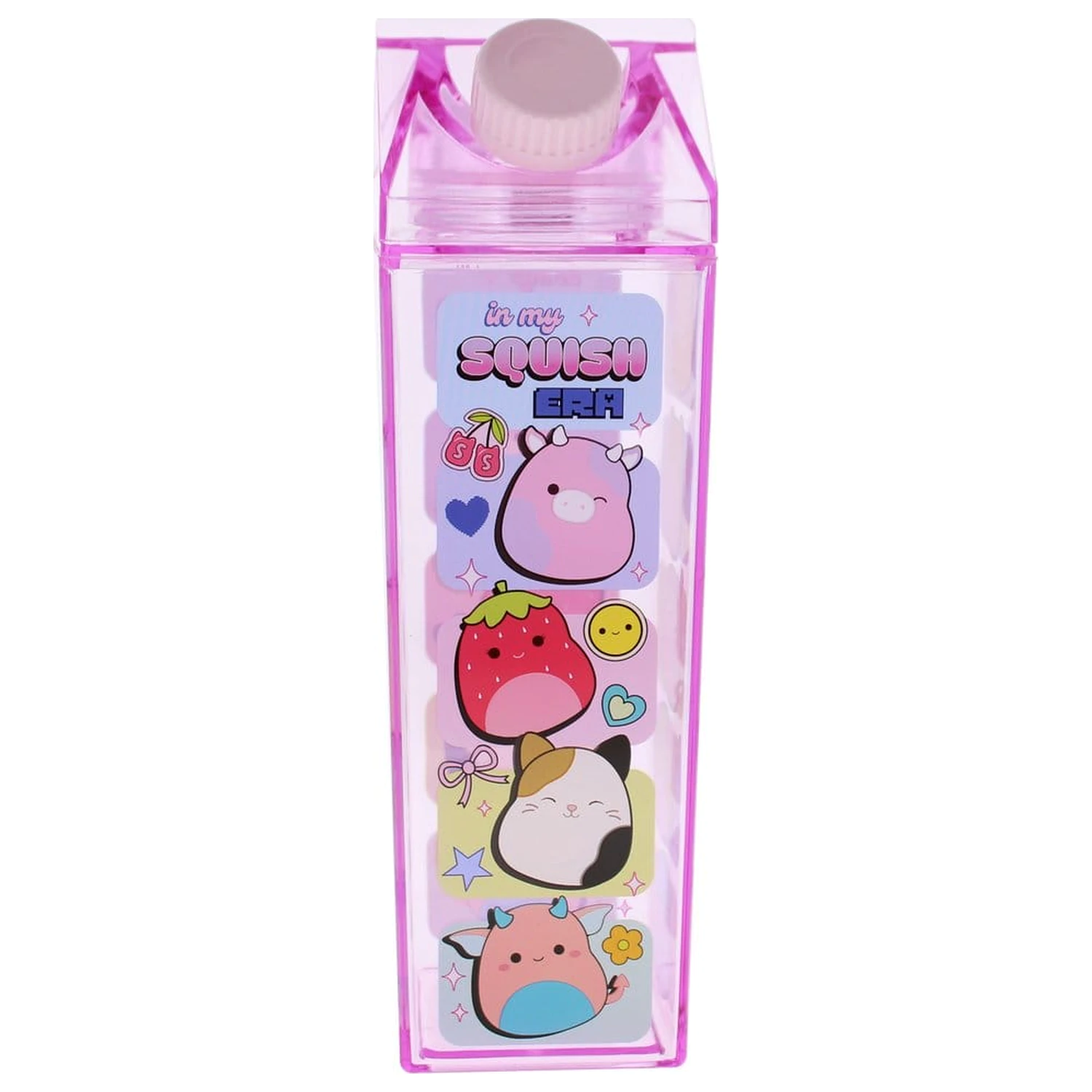 Squishmallows fľaša na vodu s preklápacím vrchnákom In My Squish Era produktová fotografia