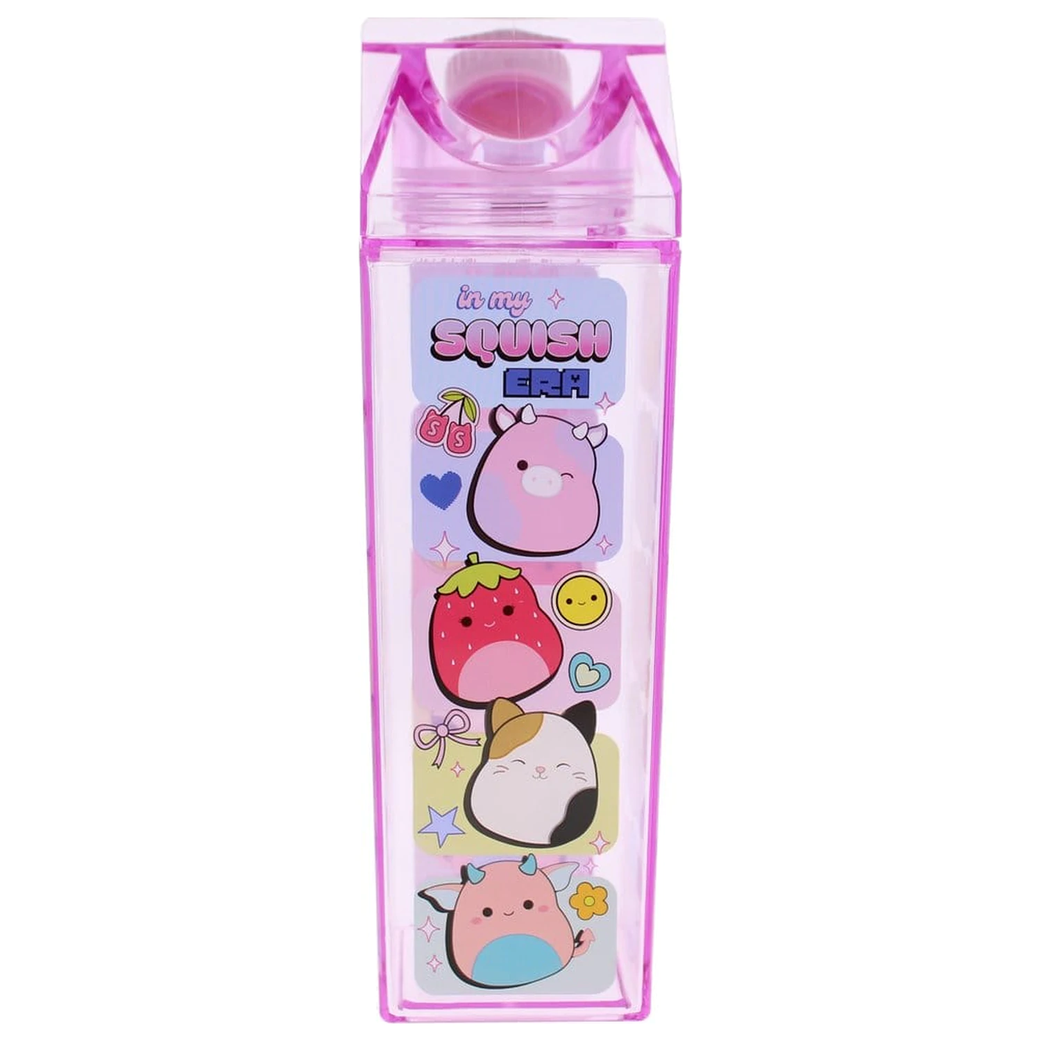 Squishmallows fľaša na vodu s preklápacím vrchnákom In My Squish Era produktová fotografia
