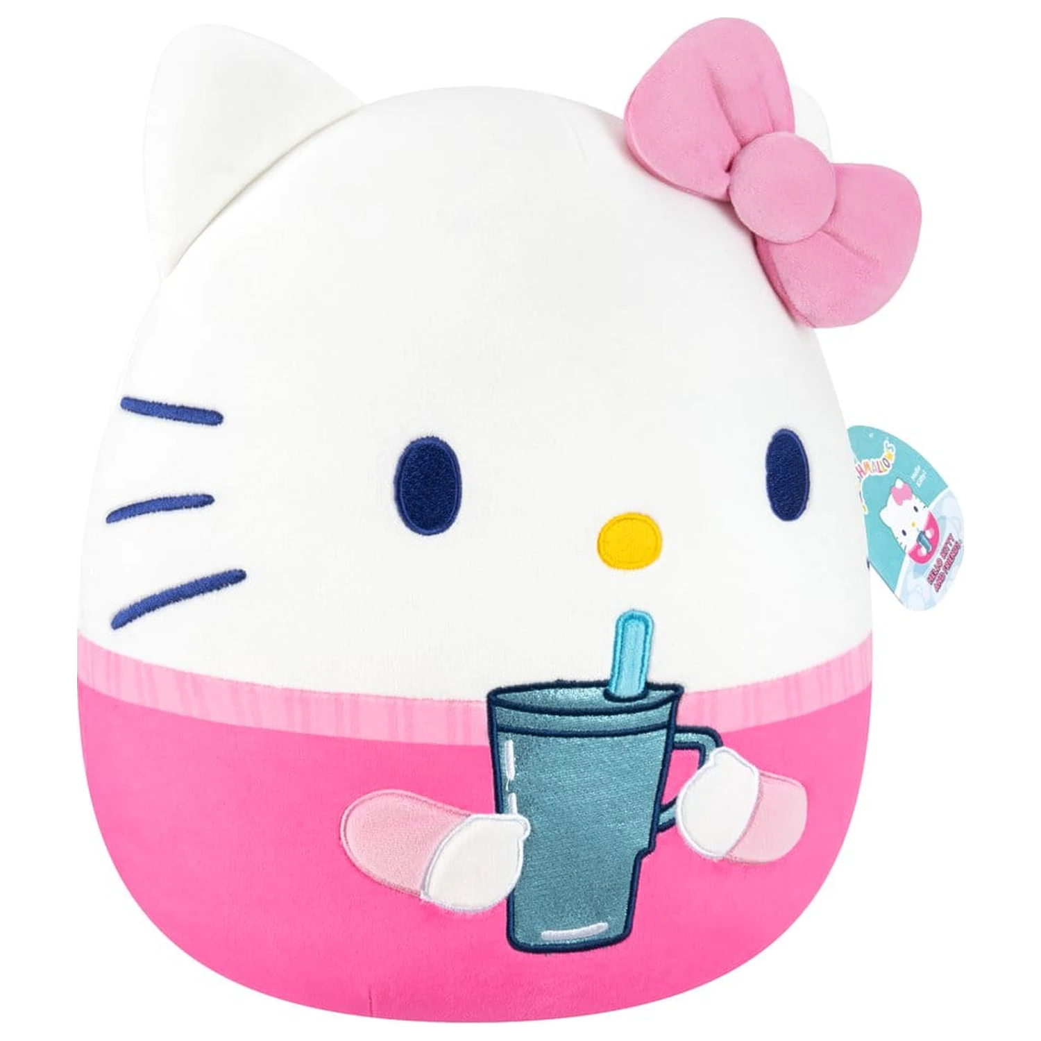 Squishmallows Hello Kitty and Friends Plyšový Hello Kitty Pohár 30 cm produktová fotografia