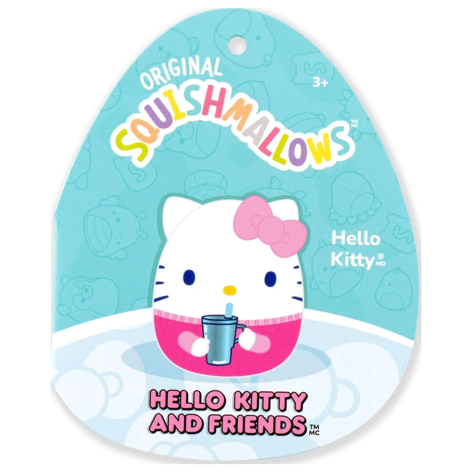 Squishmallows Hello Kitty and Friends Plyšový Hello Kitty Pohár 30 cm produktová fotografia