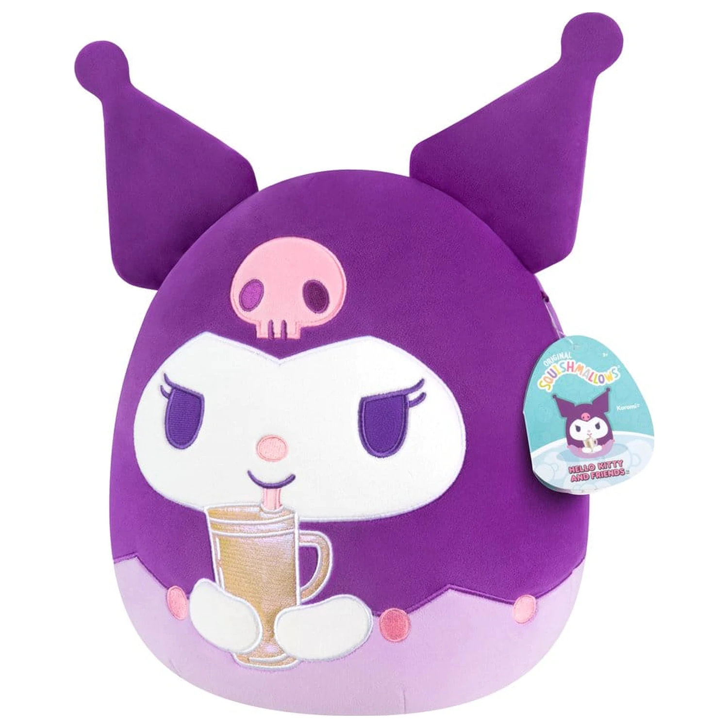 Squishmallows Hello Kitty and Friends Plyšový Kuromi pohár 30 cm produktová fotografia