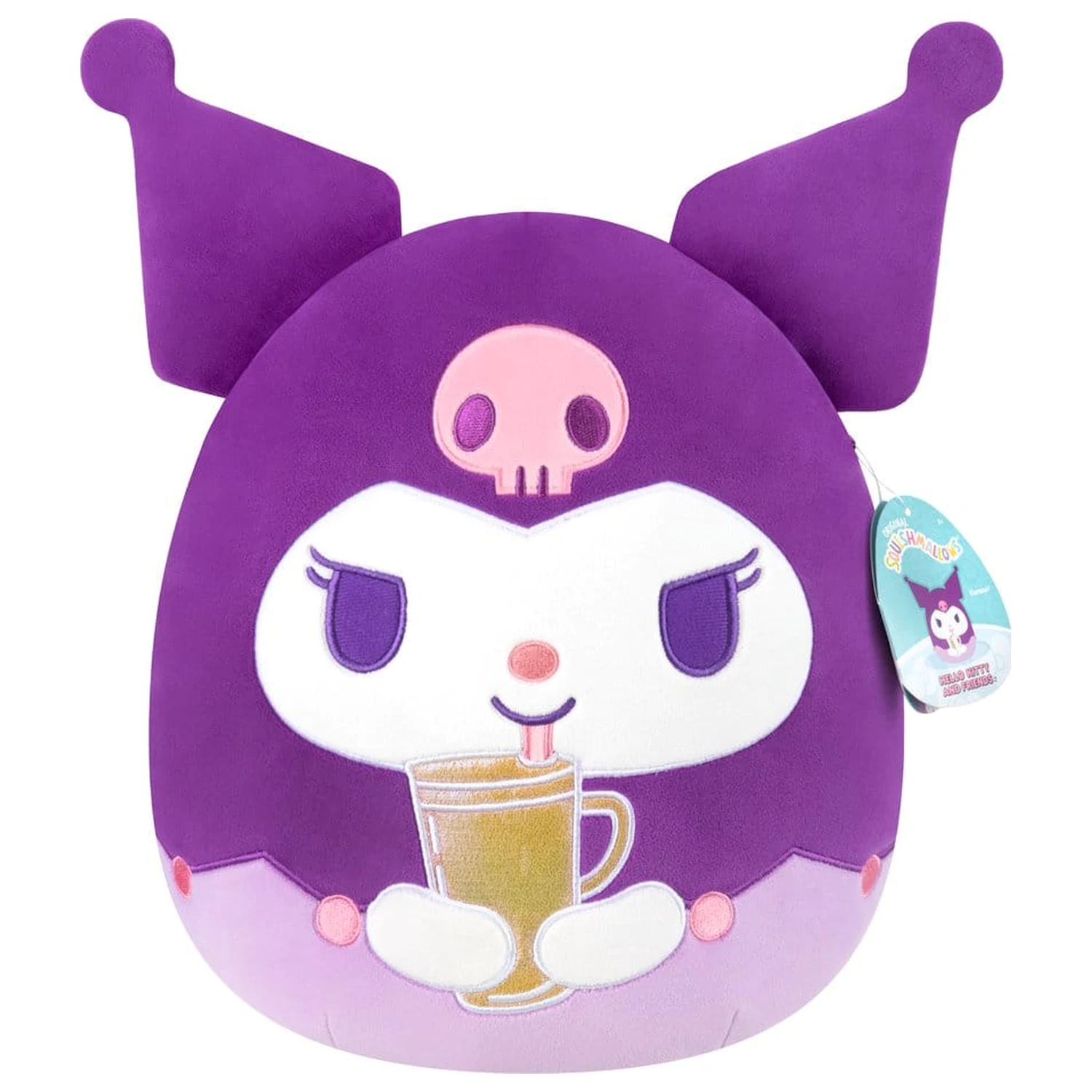 Squishmallows Hello Kitty and Friends Plyšový Kuromi pohár 30 cm produktová fotografia