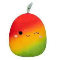 Squishmallows plyšová figúrka Ximena Red, Yellow and Green Winking Mango 40 cm produktová fotografia