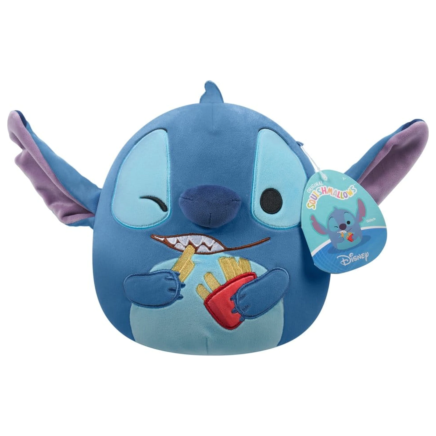 Squishmallows Plyšák Stitch (držiaci hranolky) 20 cm produktová fotografia