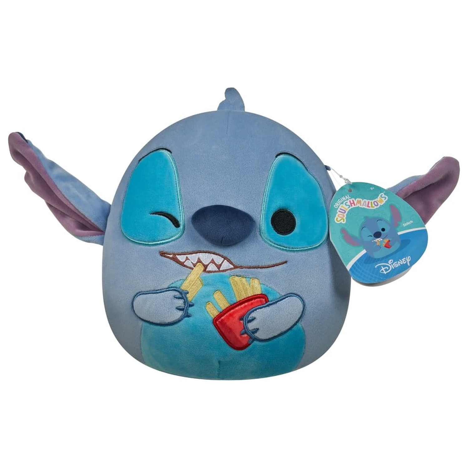Squishmallows Plyšák Stitch (držiaci hranolky) 20 cm produktová fotografia