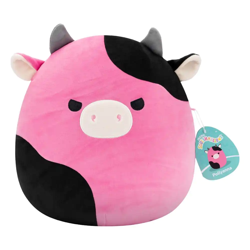 Squishmallows plyšová figúrka Pollyanna the Black and Pink Cow 30 cm produktová fotografia