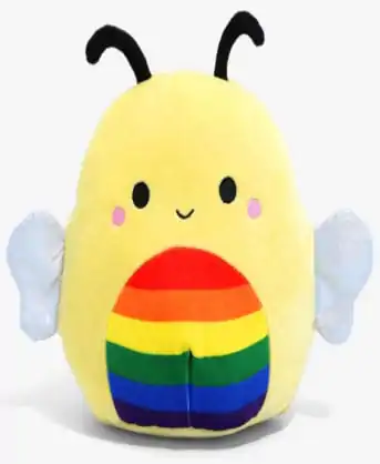 Squishmallows Plyšová figúrka Pride Sunny Bee Rainbow Belly 30 cm produktová fotografia