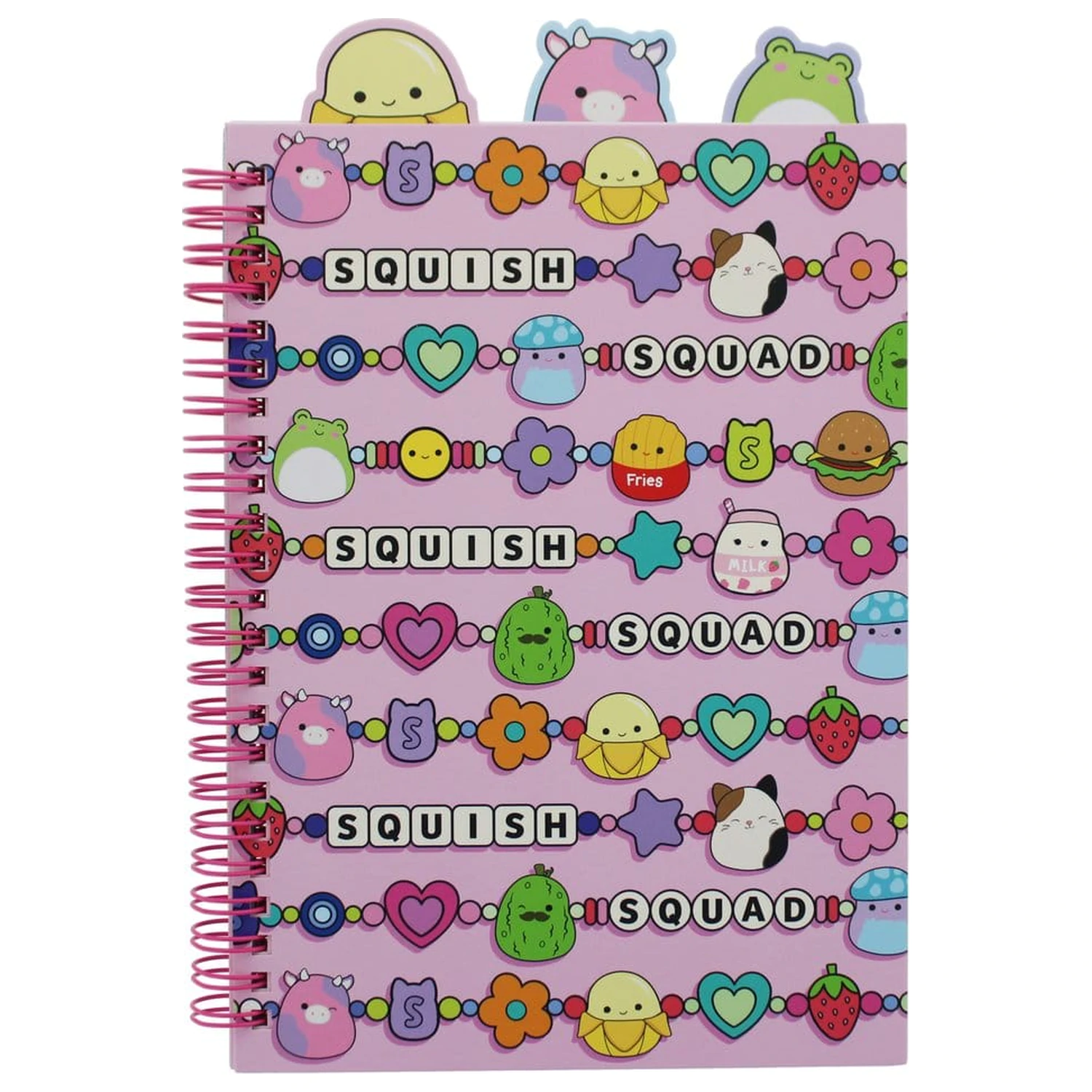 Squishmallows Project Book zošit A5 Squish Squad produktová fotografia