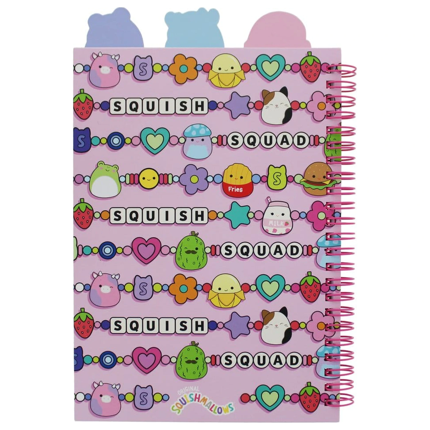 Squishmallows Project Book zošit A5 Squish Squad produktová fotografia