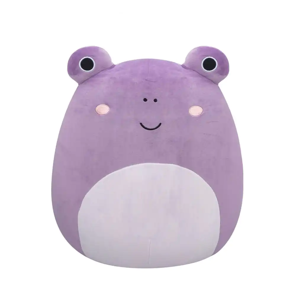 Squishmallows plyšová figúrka Čierno fialová ropucha s fialovým bruškom Philomena 40 cm termékfotó