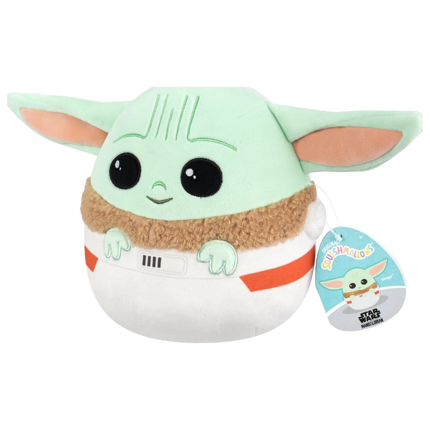 Squishmallows Star Wars plyšová hračka Grogu v nosiči 20 cm produktová fotografia