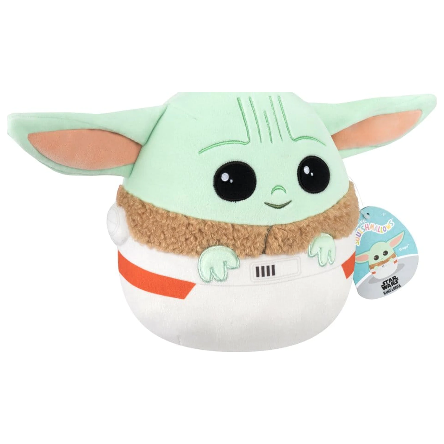 Squishmallows Star Wars plyšová hračka Grogu v nosiči 20 cm produktová fotografia