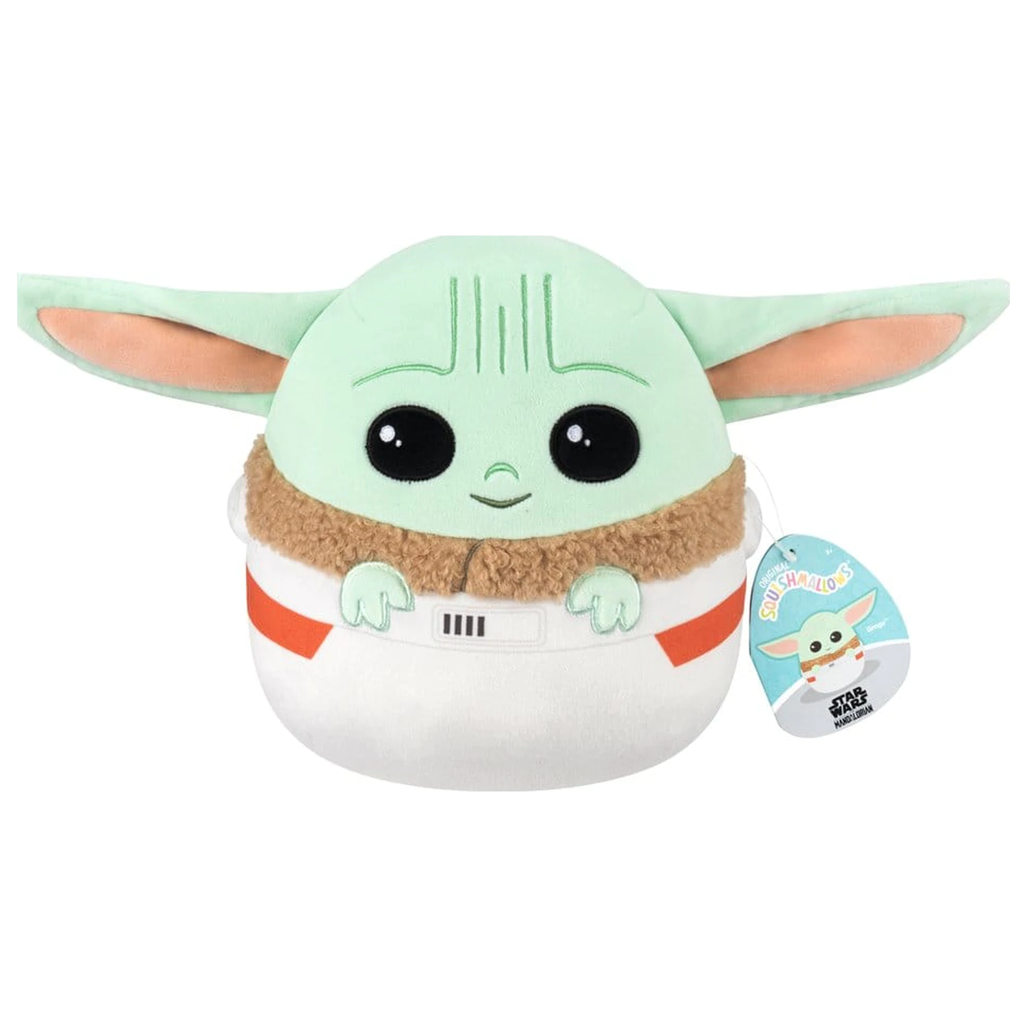 Squishmallows Star Wars plyšová hračka Grogu v nosiči 20 cm produktová fotografia