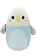 Squishmallows Plyšová figúrka Tycho Blue and White Parakeet 20 cm produktová fotografia