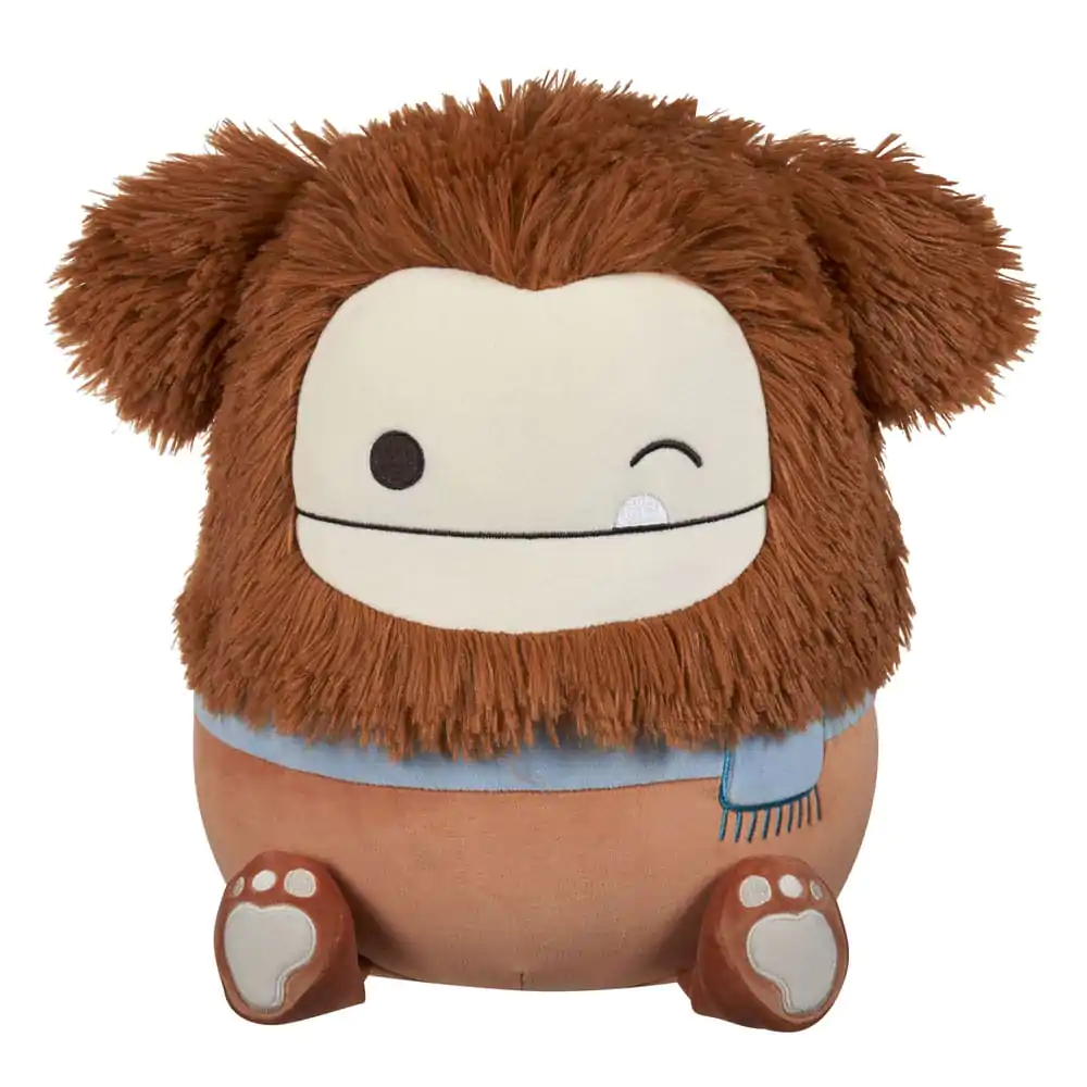 Squishmallows plyšová figúrka mrkajúci hnedý Bigfoot so šálom Benny 30 cm produktová fotografia