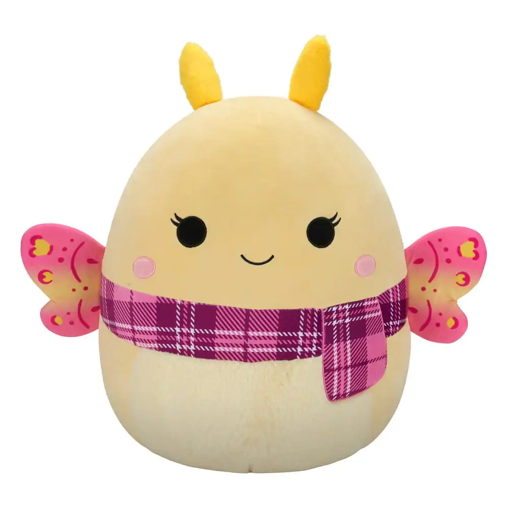 Squishmallows plyšová figúrka žltá mora s ružovým károvaným šálom Miry 50 cm produktová fotografia