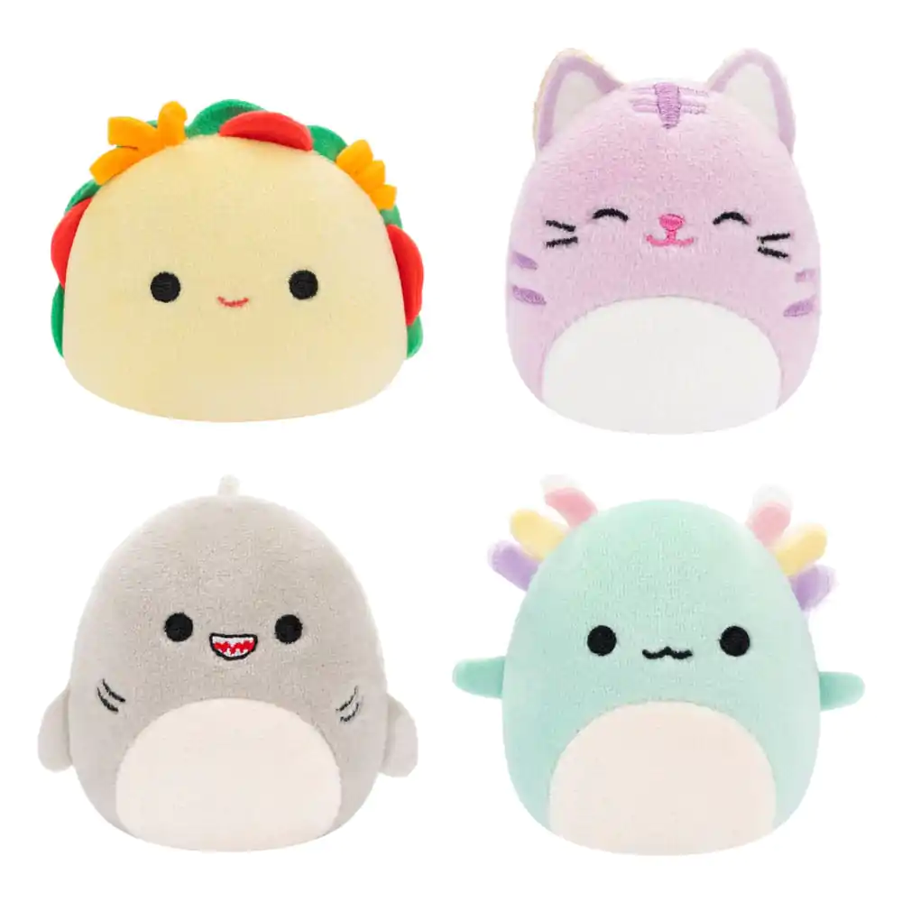 Squishville Mini Squishmallows plyšová figúrka 4-Pack A 5 cm produktová fotografia