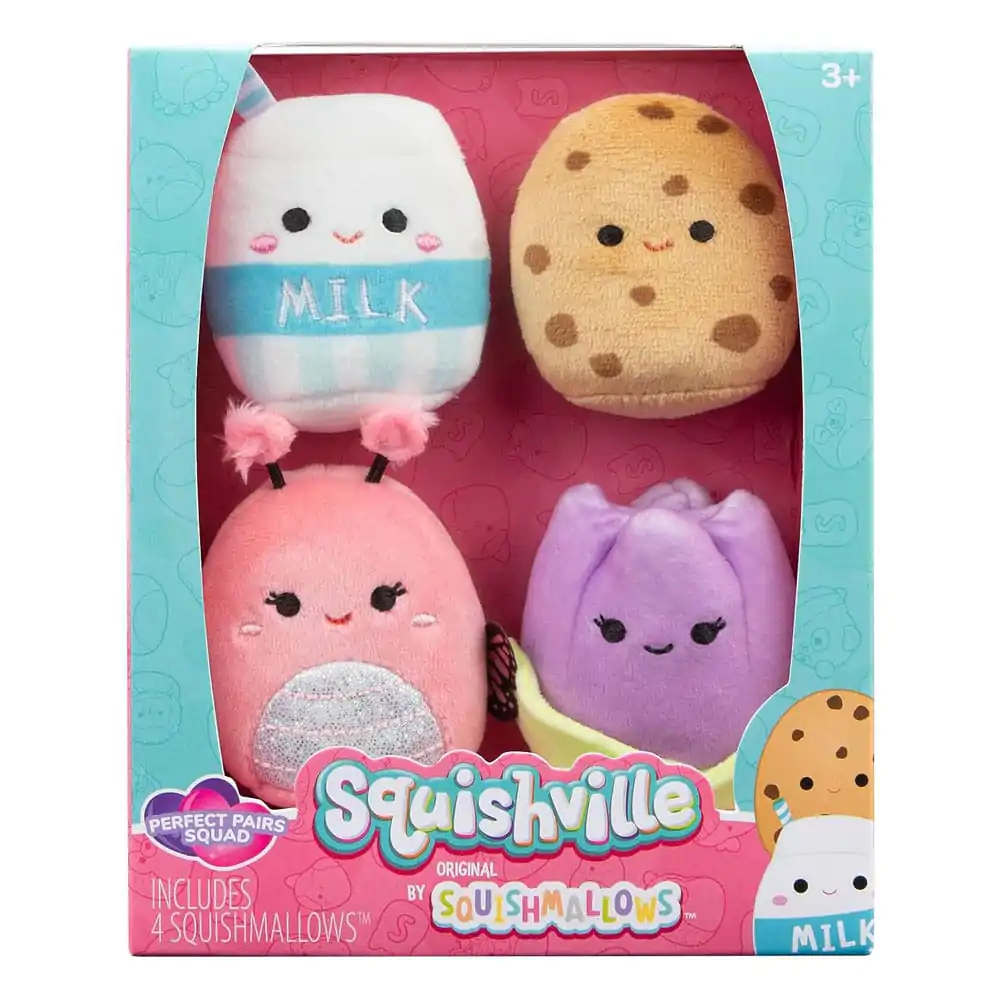 Squishville Mini Squishmallows plyšová figúrka 4-Pack Dream Couple Squad 5 cm produktová fotografia