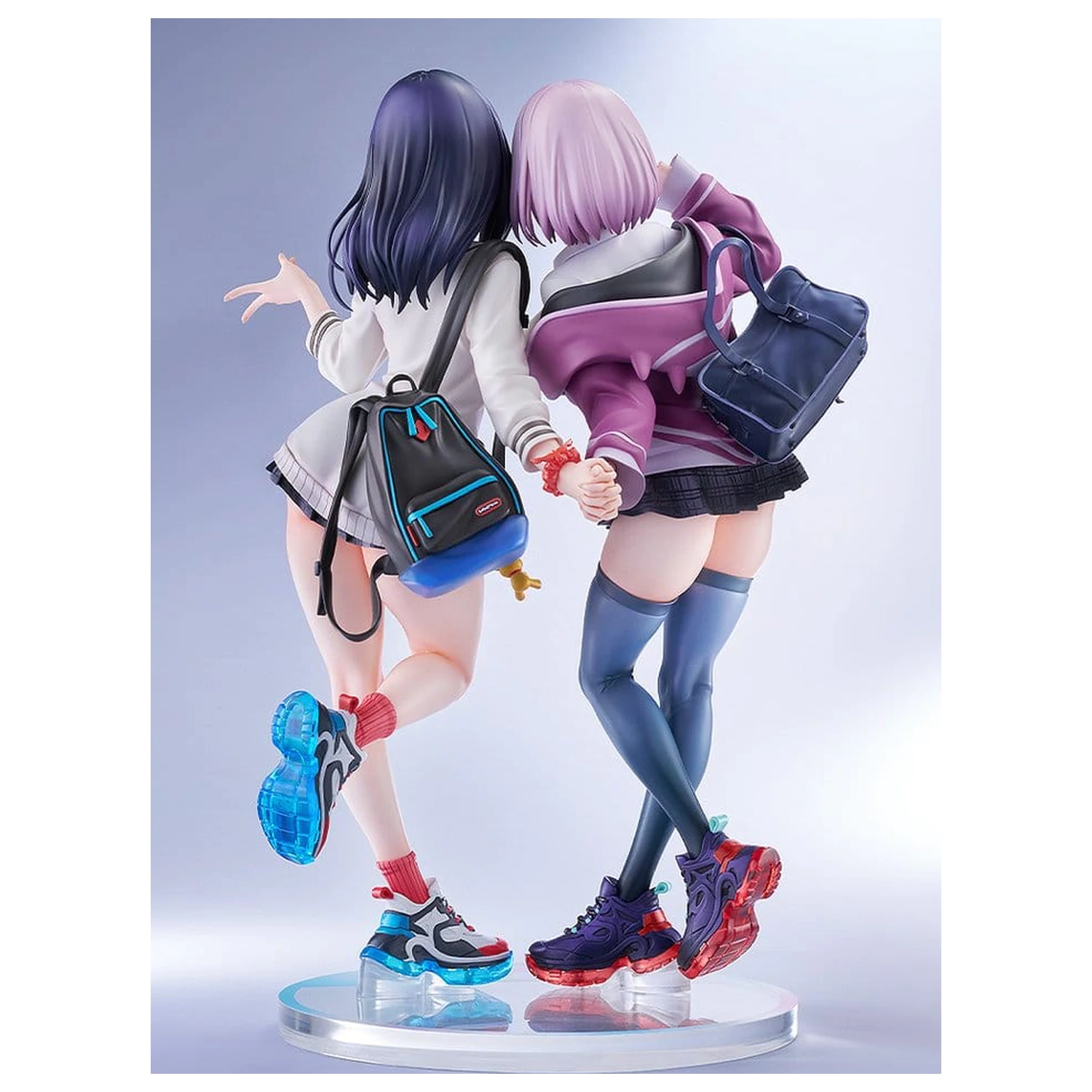 SSSS.Gridman PVC sochy 1/7 2-balenie Rikka Takarada & Akane Shinjo feat. toridamono 22 cm produktová fotografia