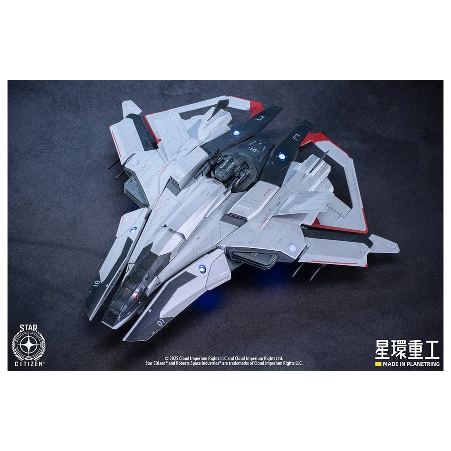 Star Citizen Plastikový Model Kit 1/100 Anvil F8C Lightning 25 cm produktová fotografia