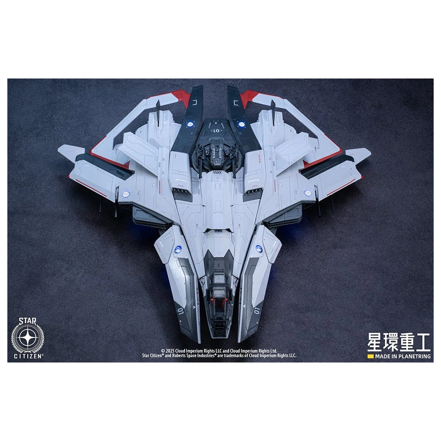 Star Citizen Plastikový Model Kit 1/100 Anvil F8C Lightning 25 cm produktová fotografia