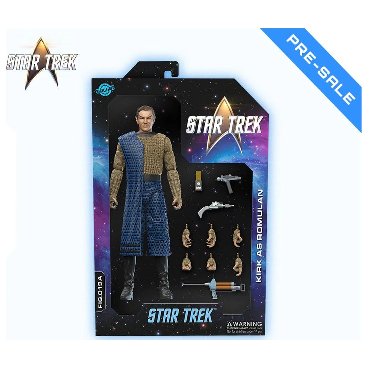 Star Trek 1/10 akčná figúrka Kirk as Romulan (The Enterprise Incident) 16 cm produktová fotografia