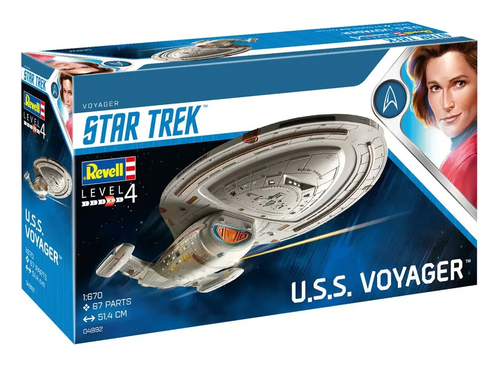 Star Trek model stavebnice 1/670 U.S.S. Voyager 51 cm produktová fotografia