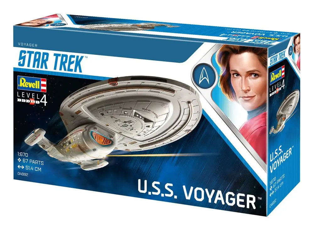 Star Trek model stavebnice 1/670 U.S.S. Voyager 51 cm produktová fotografia