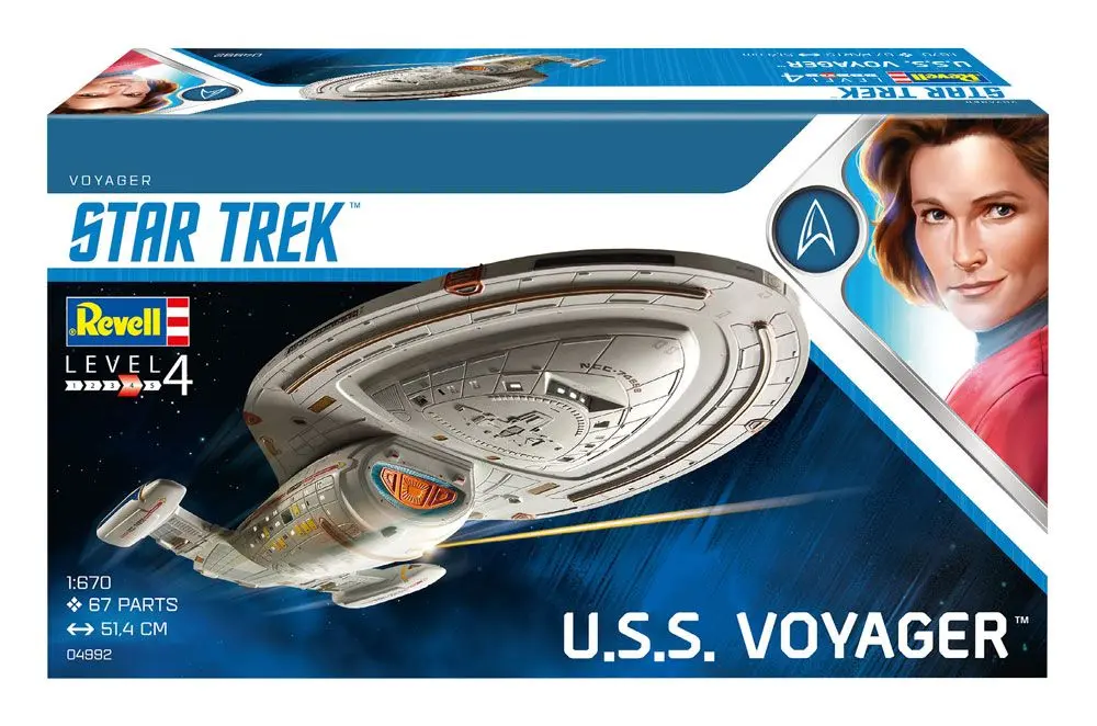 Star Trek model stavebnice 1/670 U.S.S. Voyager 51 cm produktová fotografia