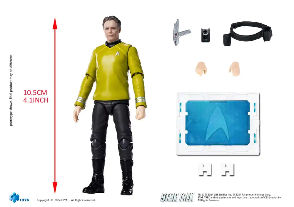 Star Trek 2009 Exquisite Mini Series Akčná figúrka 1/18 Pike 10 cm produktová fotografia