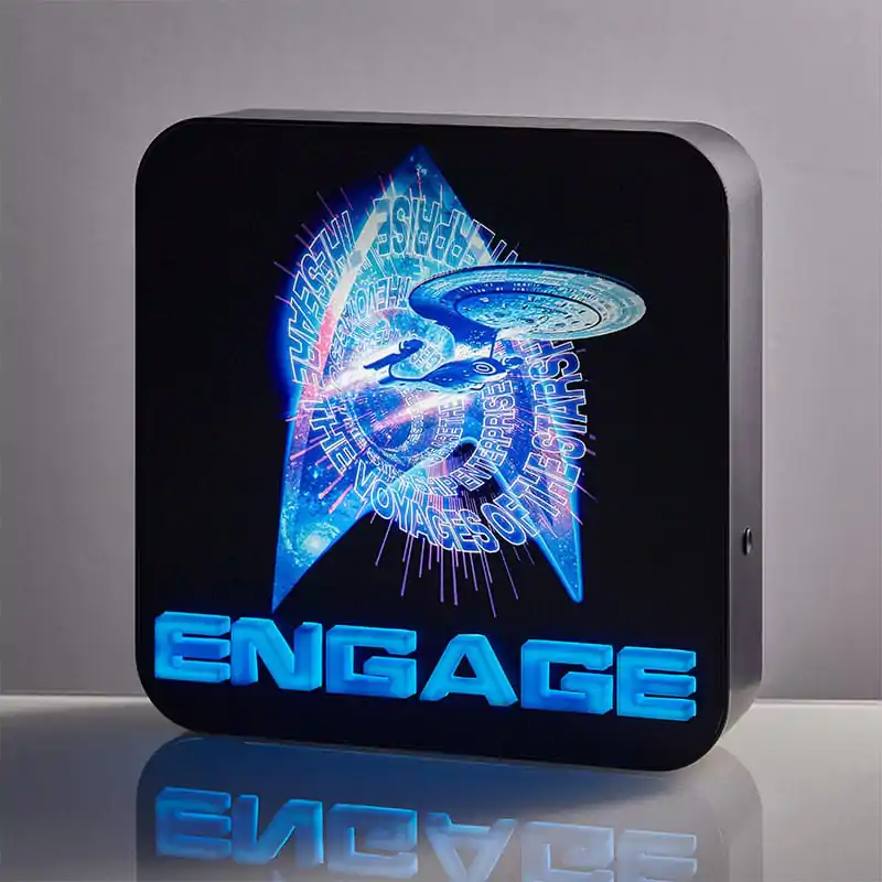 Star Trek 3D svetlo produktová fotografia