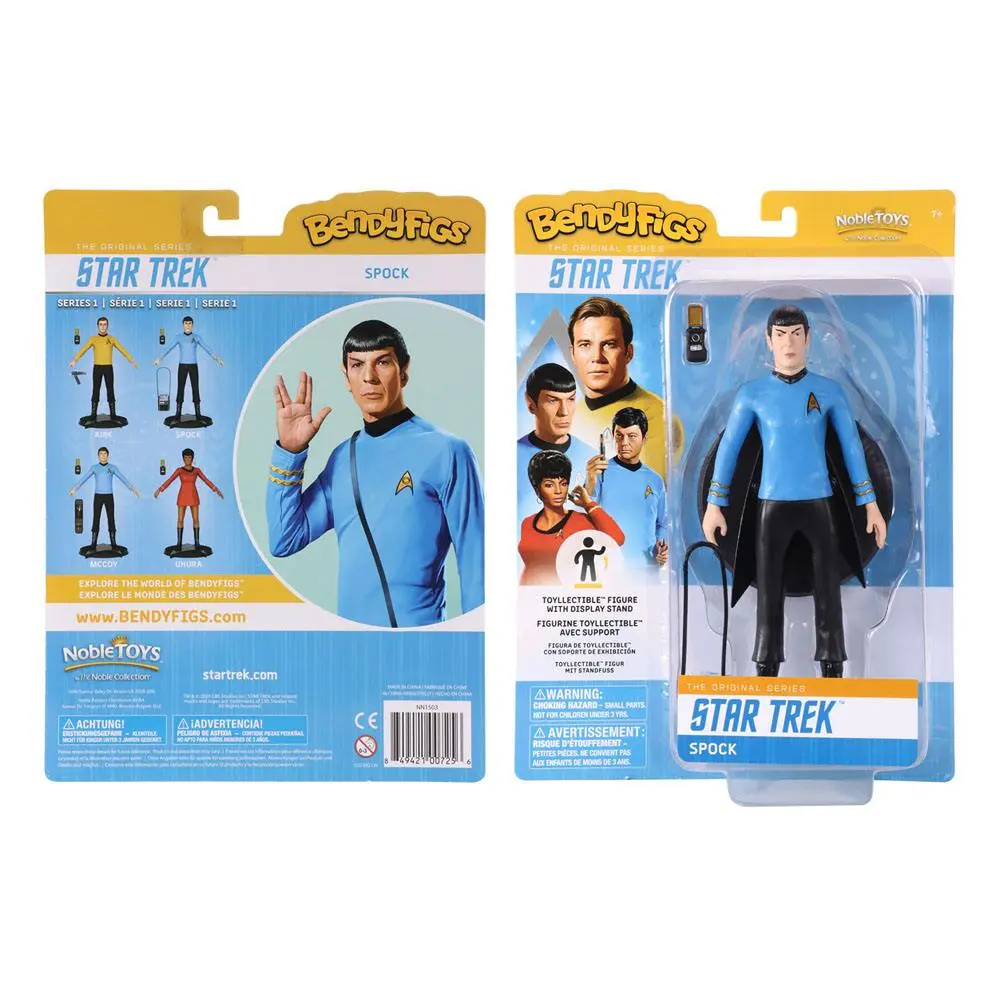 Star Trek Bendyfigs Bendable Figurka Spock 19 cm termékfotó