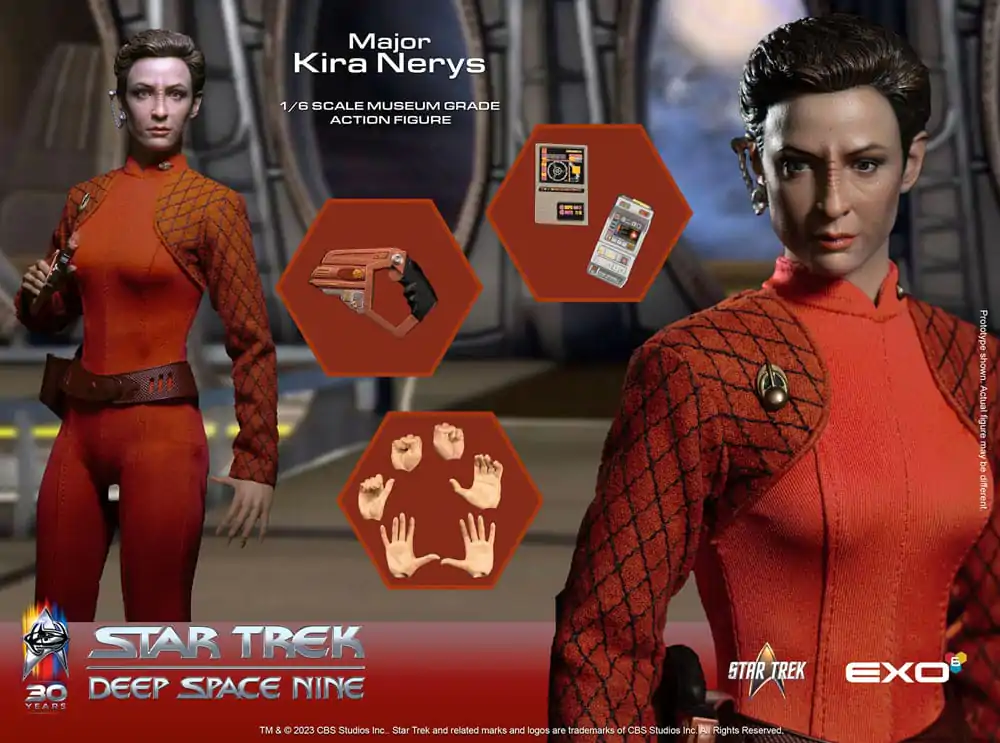 Star Trek: Deep Space Nine Akčná figúrka 1/6 Kira Nerys 28 cm produktová fotografia