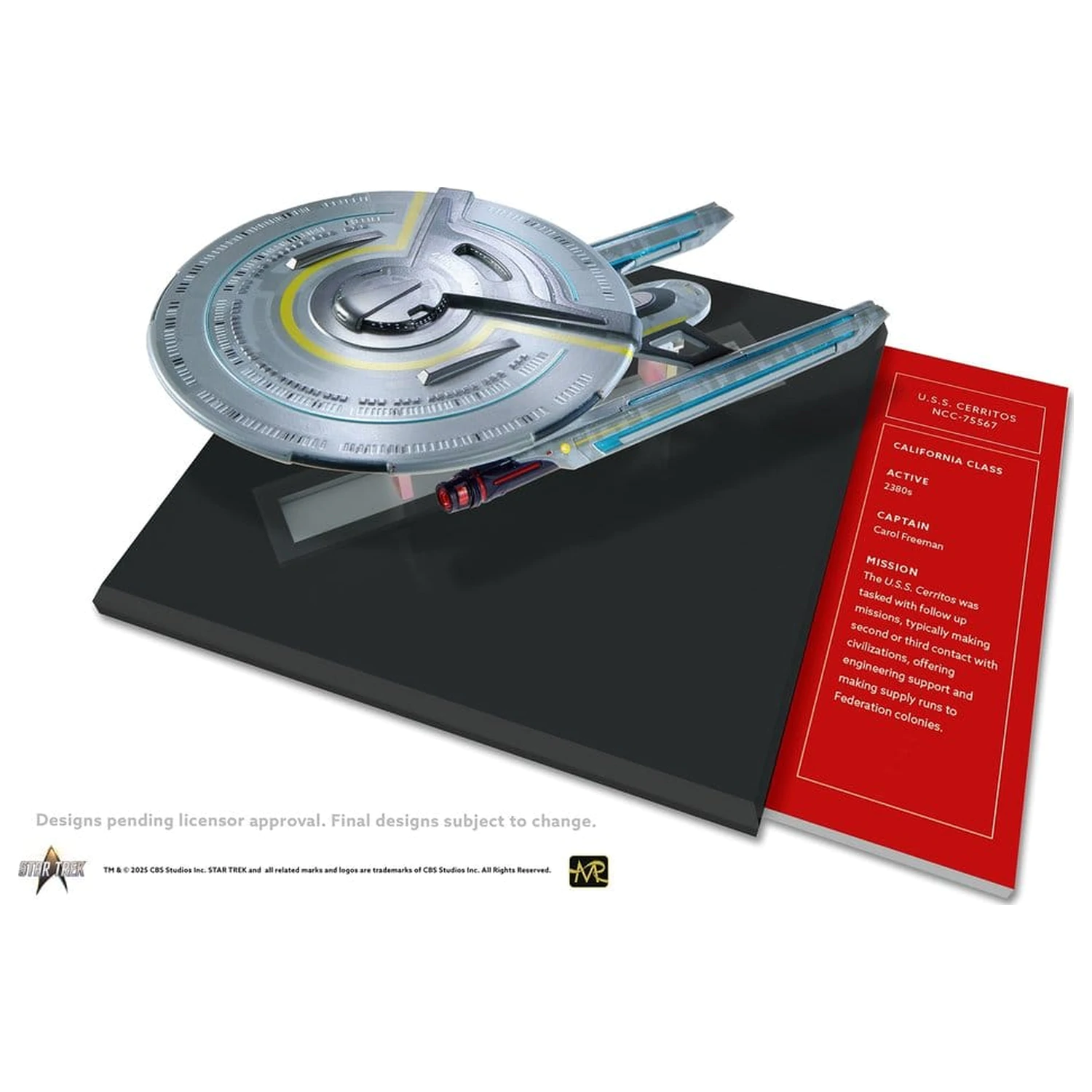 Star Trek Die-Cast Model U.S.S. Cerritos NCC-75667 10 cm produktová fotografia