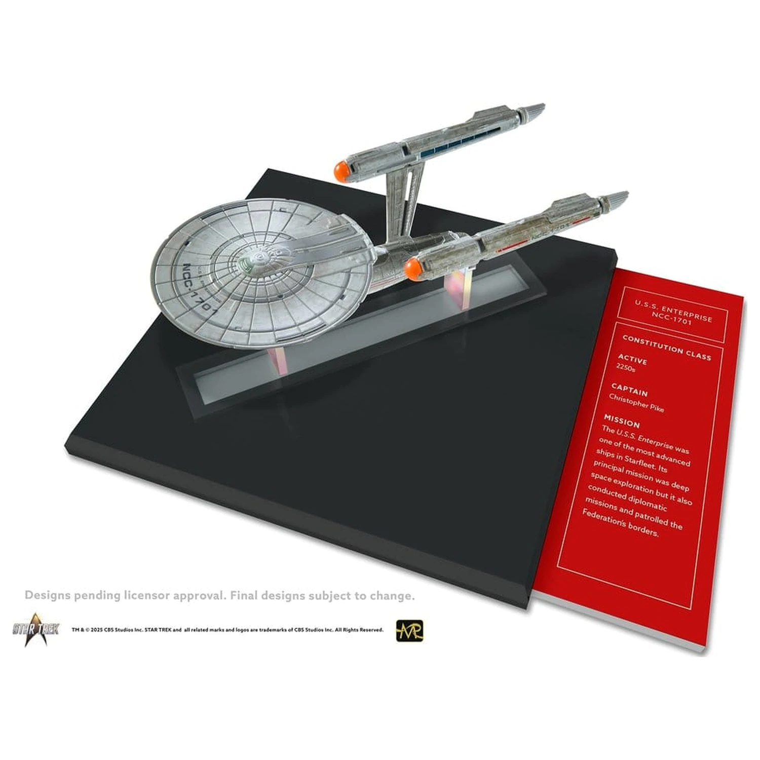 Star Trek Die-Cast Model U.S.S. Enterprise NCC-1701 (Strange New Worlds) 10 cm produktová fotografia