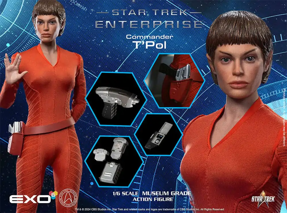 Star Trek: Enterprise Akčná figúrka 1/6 Commander T'Pol 28 cm produktová fotografia
