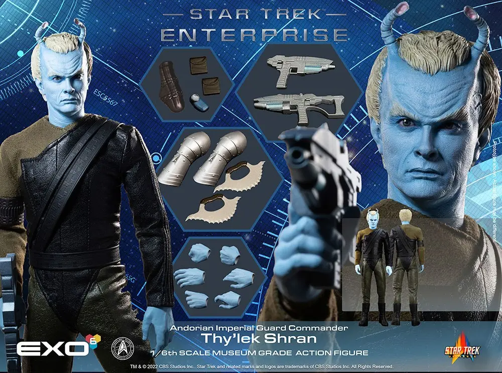 Star Trek: Enterprise Akčná figúrka 1/6 Thy'lek Shran 29 cm termékfotó