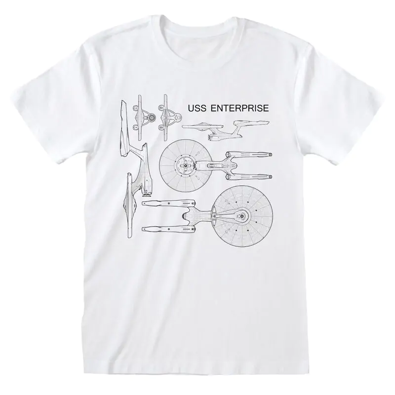 Star Trek Enterprise Specs adult pánske tričko produktová fotografia