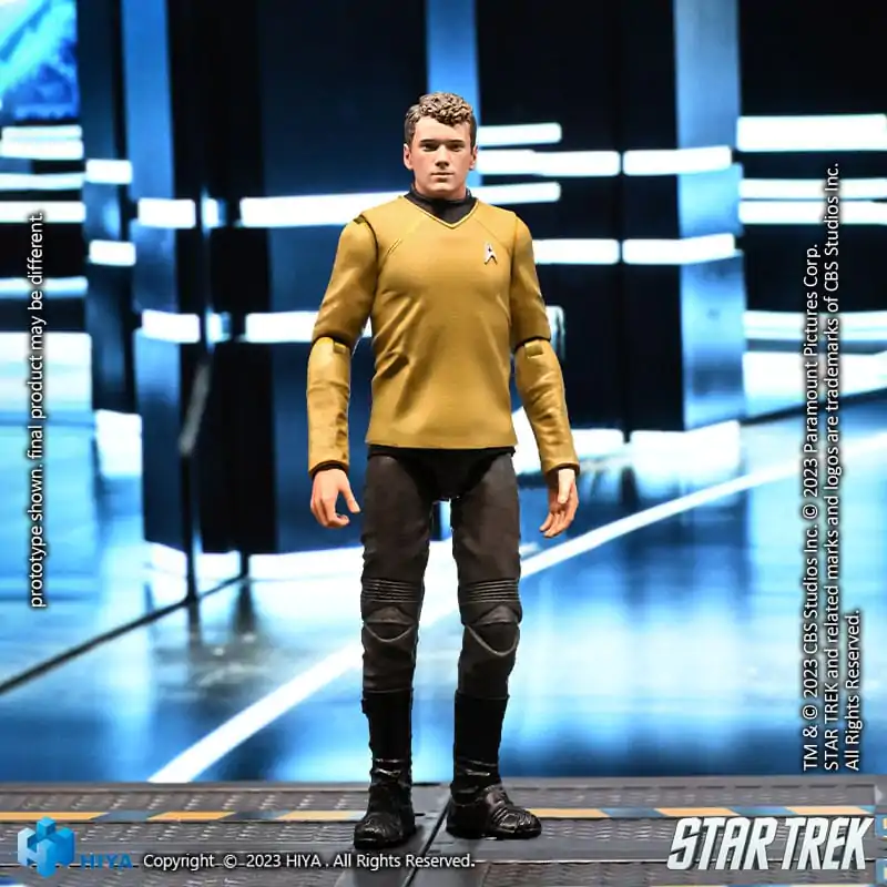 Star Trek Exquisite Mini akčná figúrka 1/18 Star Trek 2009 Chekov 10 cm produktová fotografia