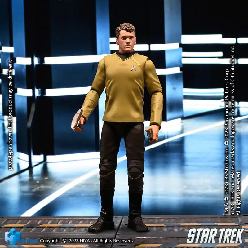 Star Trek Exquisite Mini akčná figúrka 1/18 Star Trek 2009 Chekov 10 cm produktová fotografia