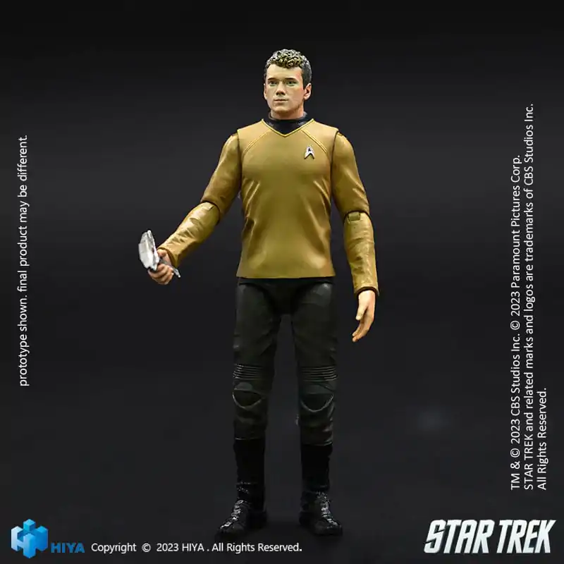 Star Trek Exquisite Mini akčná figúrka 1/18 Star Trek 2009 Chekov 10 cm produktová fotografia